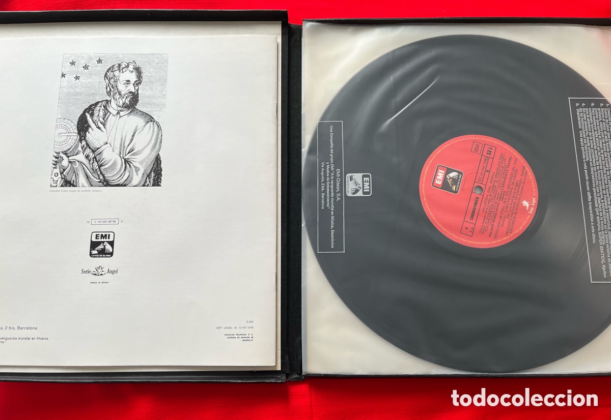 Discos de vinilo: Cofre 2LPs Manuel de Falla - Atl&aacute;ntida - Foto 6