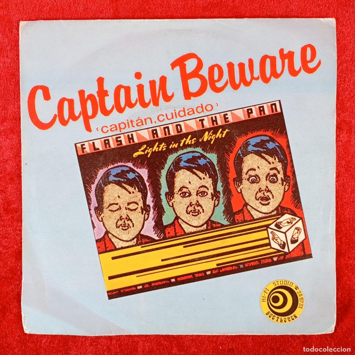 Discos de vinilo: FLASH AND THE PAN - CAPTAIN BEWARE, RESTLESS - SINGLE VINILO - MERCURY - 60 59 410 01 / 3207