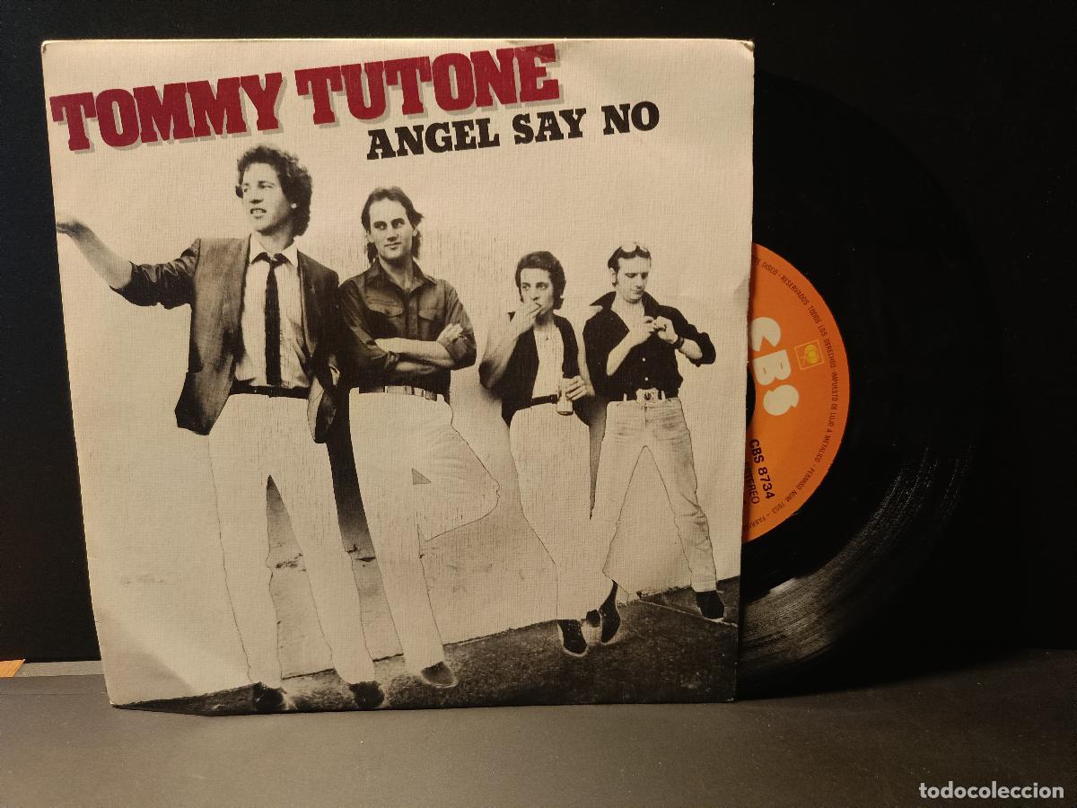 Vinyl-Schallplatten: Tommy Tutone &ndash; Angel Say No Vinyl 7&rdquo; Single 1980 Spain CBS PEPETO