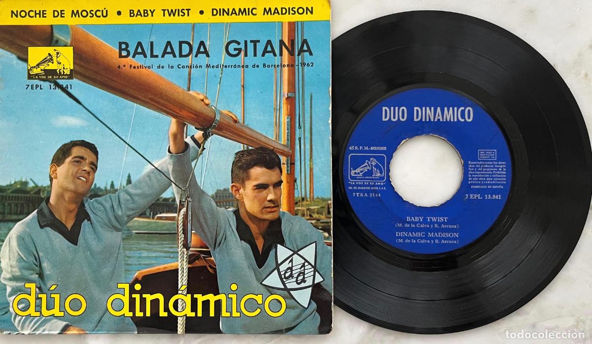 Discos de vinilo: DUO DINAMICO. BALADA GITANA + 3 TEMAS. EP ORIGINAL ESPA&Ntilde;A 1962
