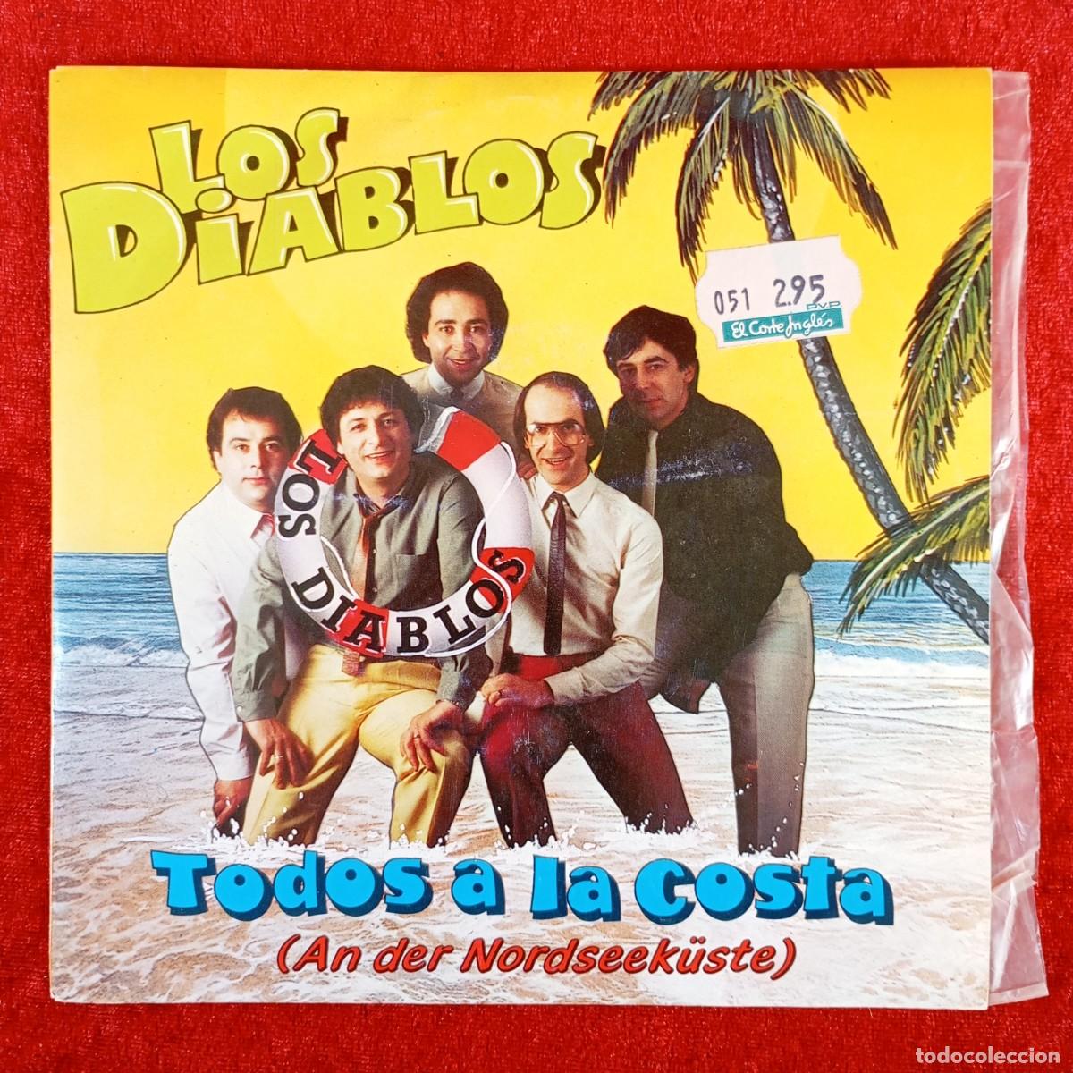 Discos de vinilo: LOS DIABLOS - TODOS A LA COSTA, METIDO EN TU BOLSILLO - SINGLE VINILO - OPEN RECORDS -OSN1066 / 3222