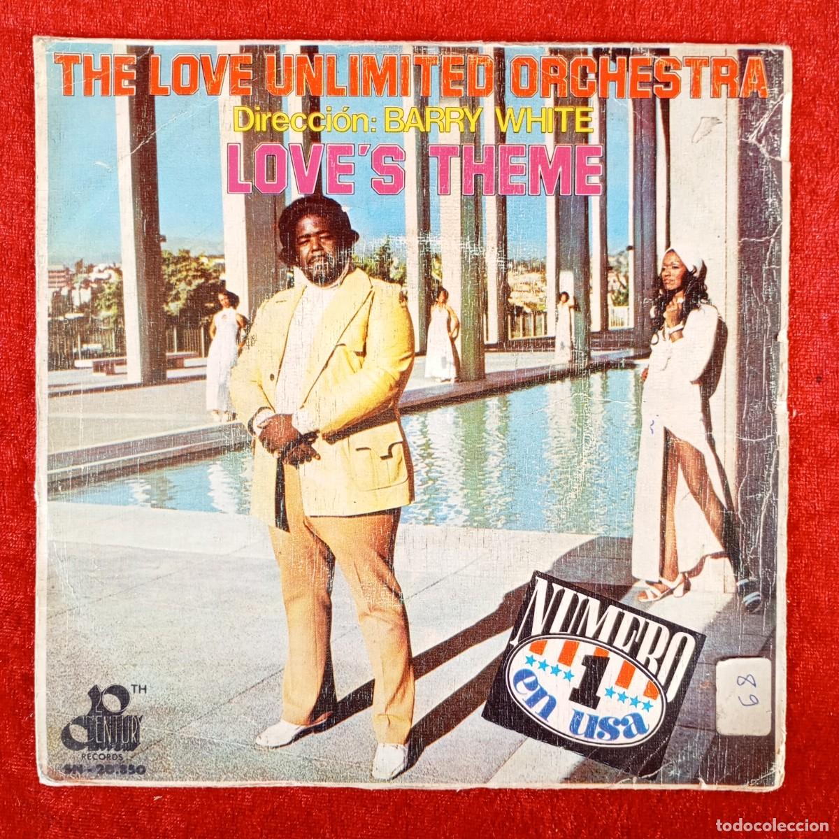 Discos de vinilo: THE LOVE UNLIMITED ORCHESTRA - LOVE'S THEME - SINGLE VINILO - 20TH CENTURY - SN-20.850 / 3226