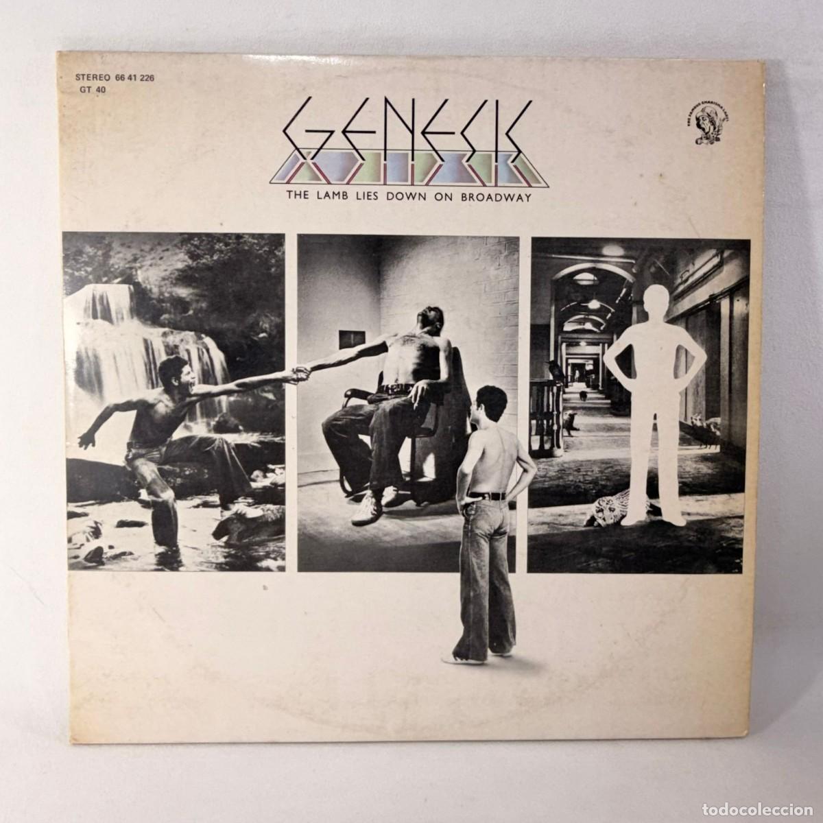 Discos de vinilo: LP - VINILO GENESIS - THE LAMB LIES DOWN ON BROADWAY - DOBLE LP - DOBLE PORTADA - ESP - 1975