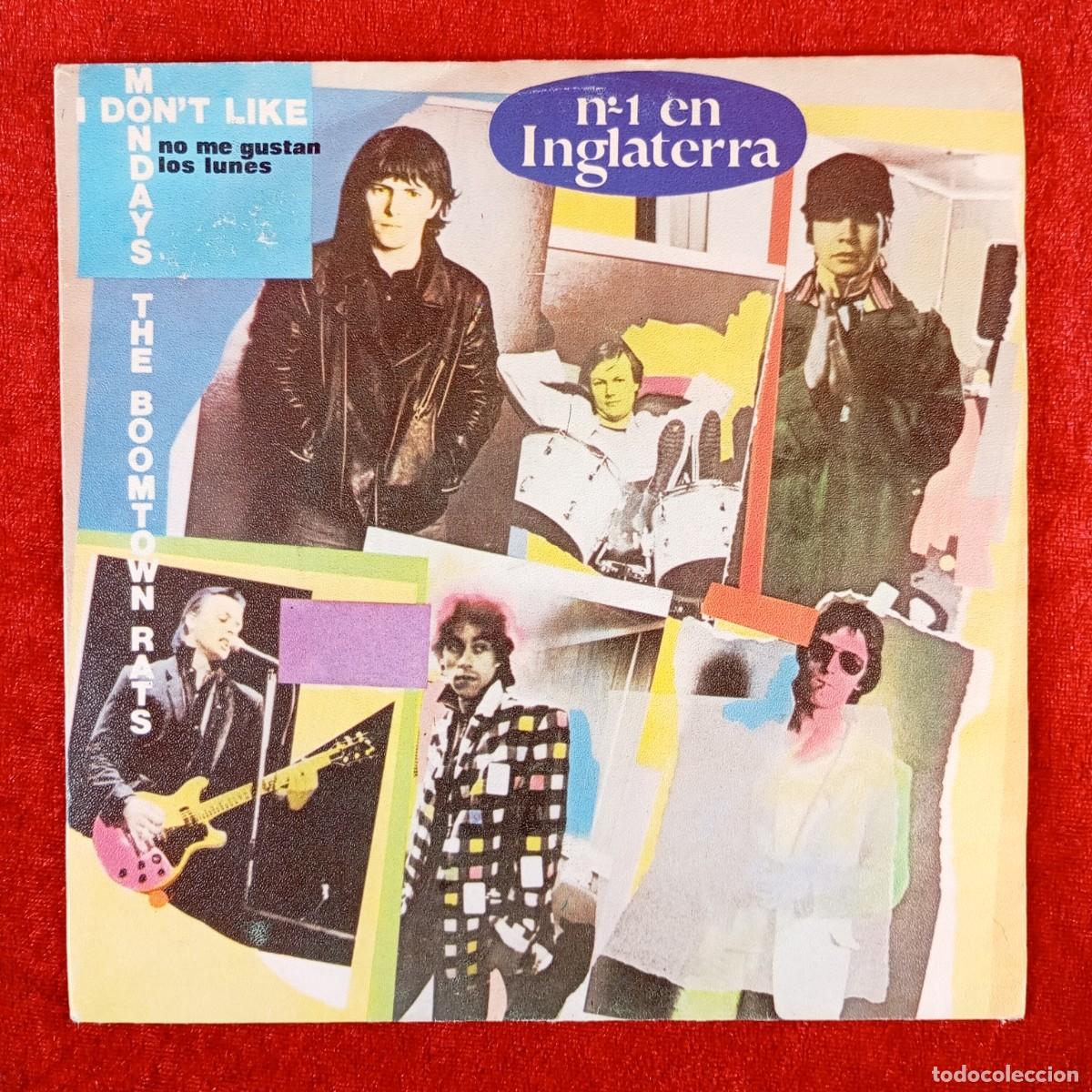 Discos de vinilo: THE BOOMTOWN RATS - I DON'T LIKE MONDAYS - SINGLE VINILO - MERCURY - 60 08 550 / 3231