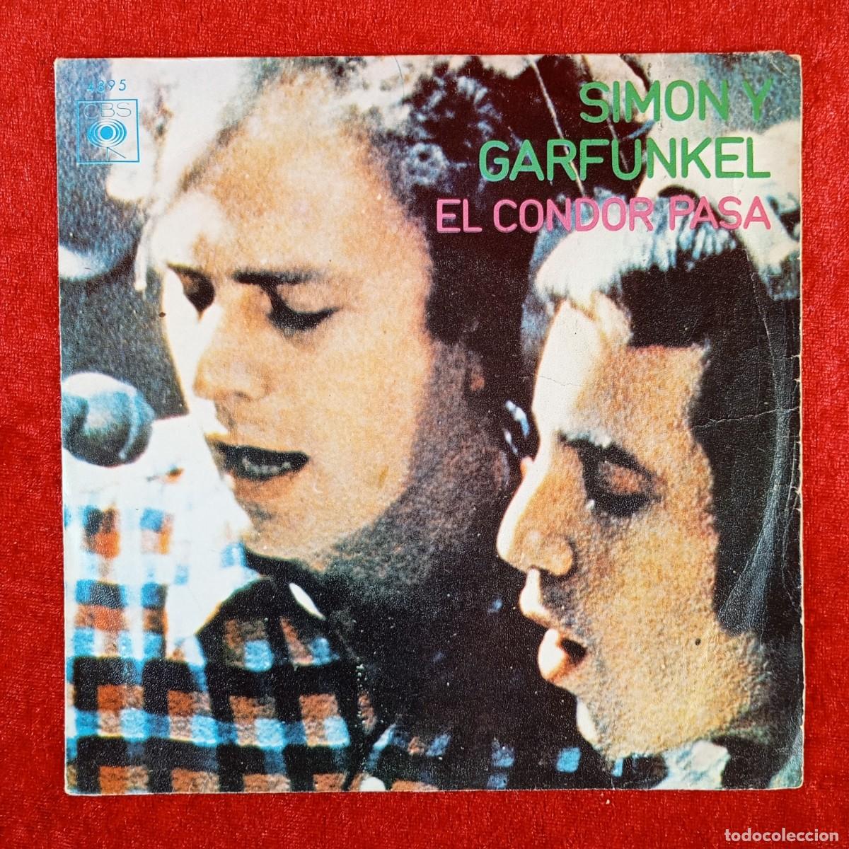 Discos de vinilo: SIMON Y GARFUNKEL - EL CONDOR PASA, &iquest;PORQUE NO ME ESCRIBES? - SINGLE VINILO - CBS - 4895 / 3233