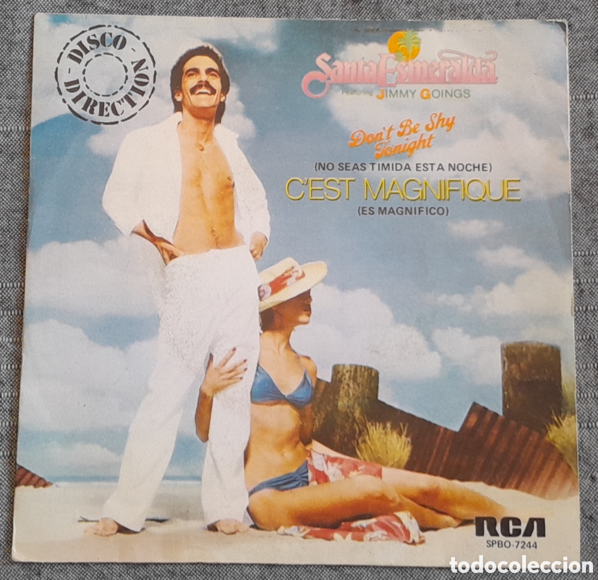 Vinyl-Schallplatten: SANTA ESMERALDA FEATURING JIMMY GOINGS - DON'T BE SHY TONIGHT + 1 - RCA 1981