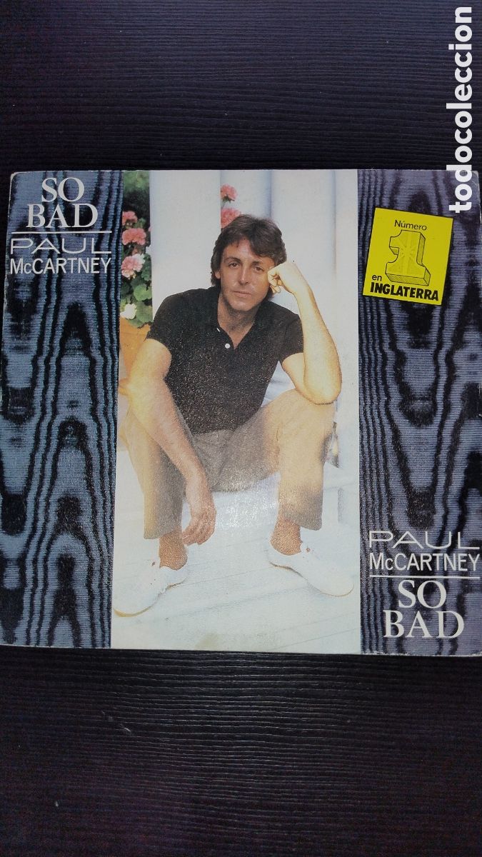 Discos de vinilo: Paul McCartney so bad disco cuarenta y cinco rpm