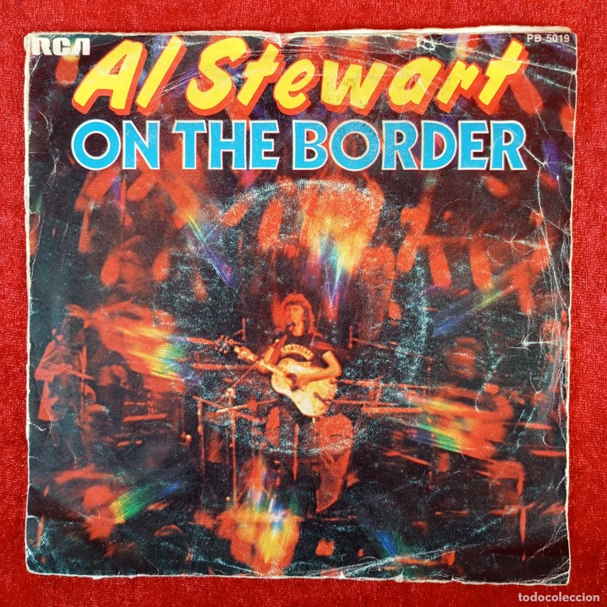 Discos de vinilo: AL STEWART - ON THE BORDER, FLYING SORCEY - SINGLE VINILO - RCA VICTOR - PB 5019 / 3239