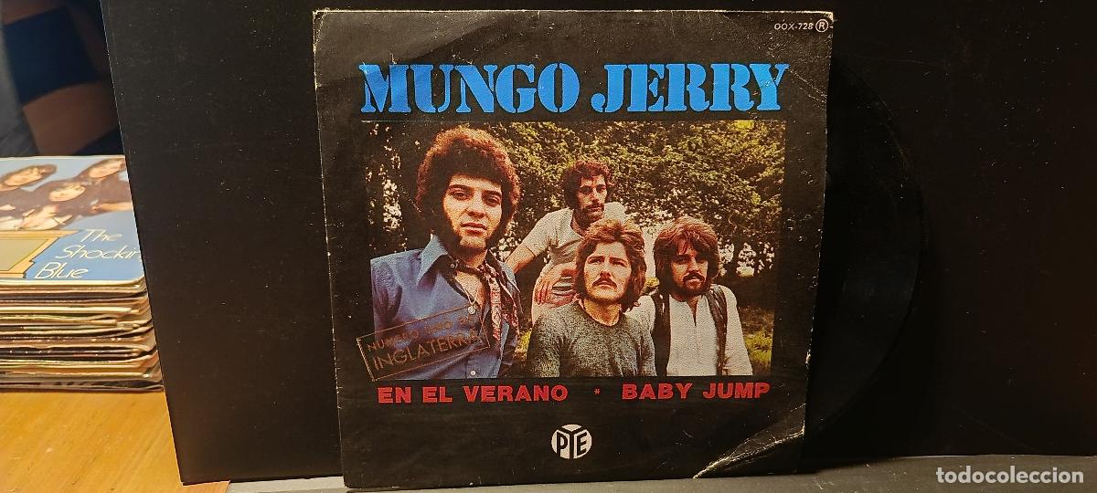 Discos de vinilo: Mungo Jerry - En el verano / Poderoso - Single del sello PYE de 1970 PEPETO