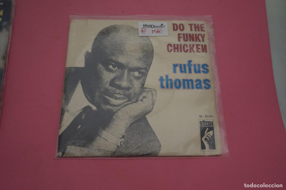 Discos de vinilo: VINILO SINGLE - RUFUS THOMAS - DO THE FUNKY CHICKEN - DISCO EN ESTADO EXCELENTE