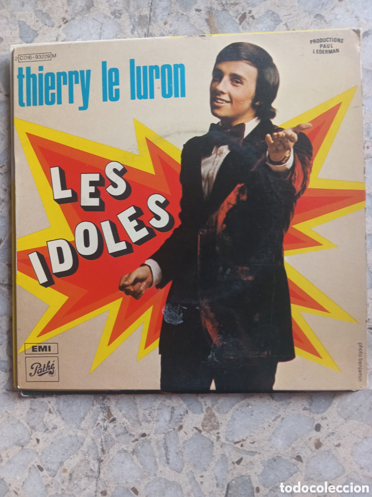 Discos de vinilo: EP THIERRY LE LURON LES IDOLES FRANCIA