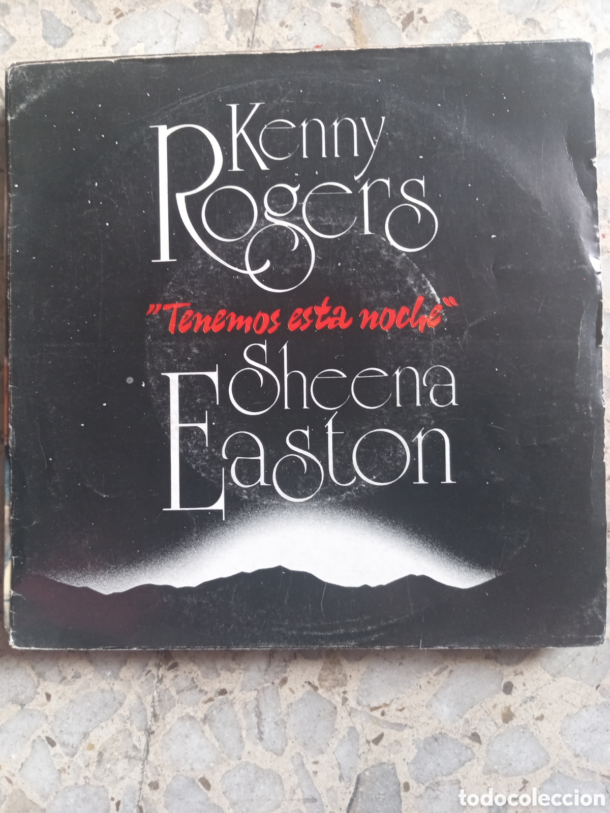 Vinyl-Schallplatten: SGL KENNY ROGERS SHEENA EASTON TENEMOS ESTA NOCHE 1983