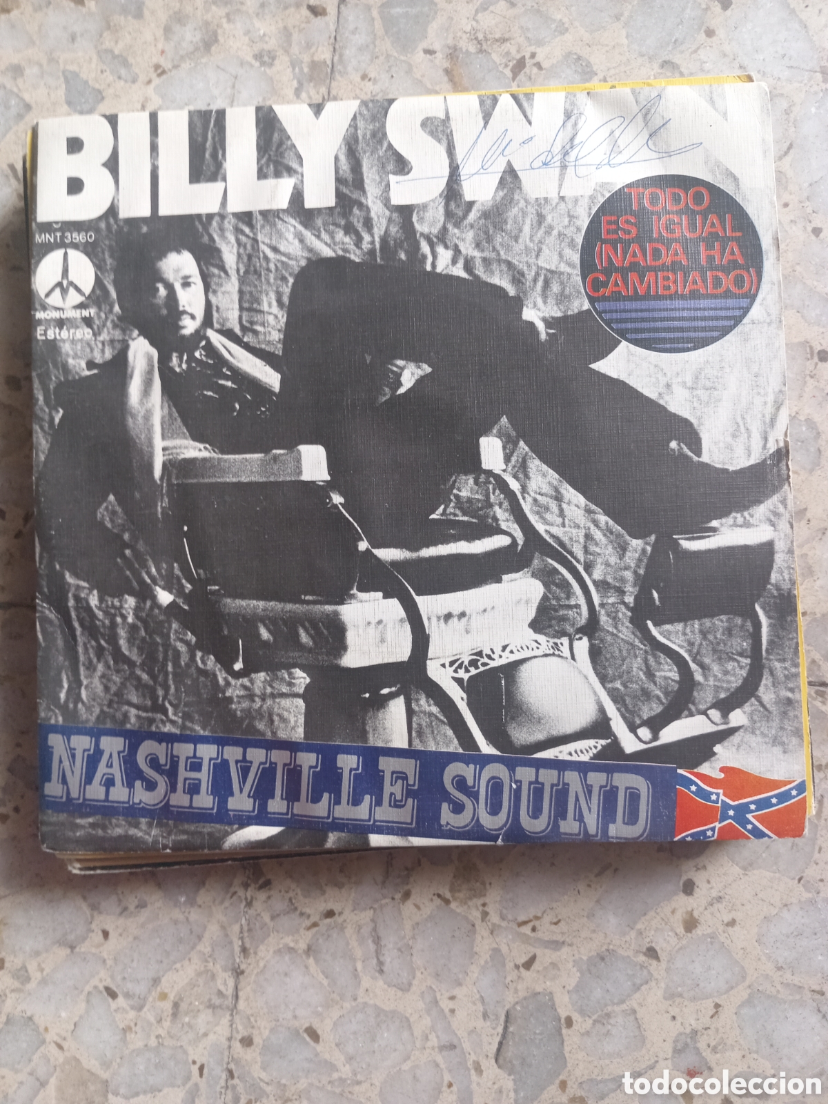 Discos de vinilo: SGL BILLY SWAN TODO ES IGUAL 1975