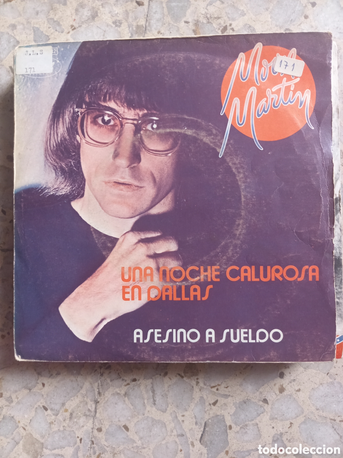 Discos de vinilo: SGL MOON MARTIN UNA NOCHE CALUROSA EN DALLAS 1978 PROMO