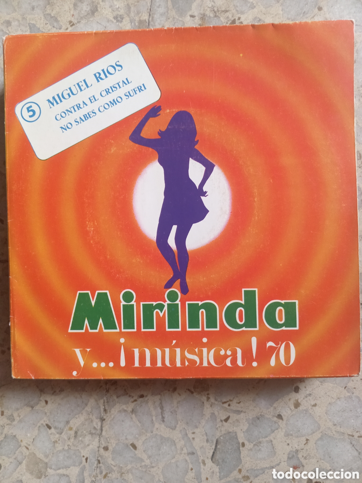 Discos de vinilo: SGL MIGUEL RIOS CONTRA EL CRISTAL 1970 MIRINDA