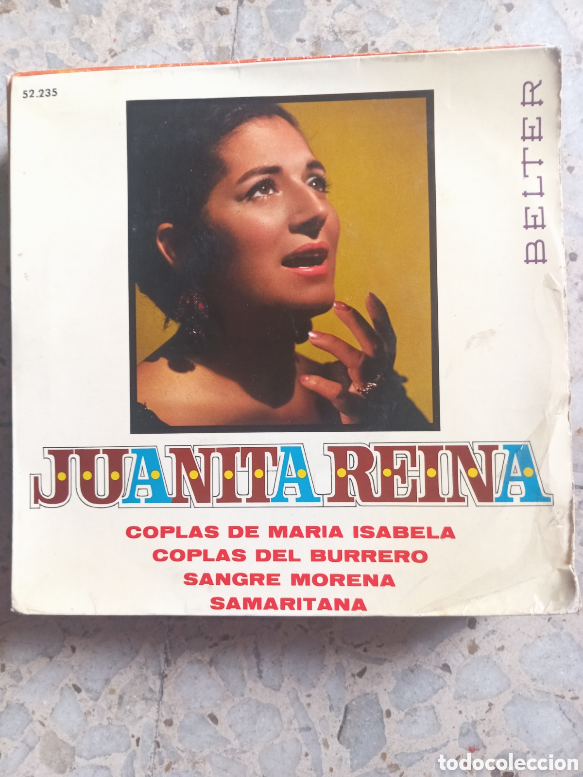 Discos de vinilo: EP JUANITA REINA COPLAS DE MARIA ISABELA SAMARITANA 1968