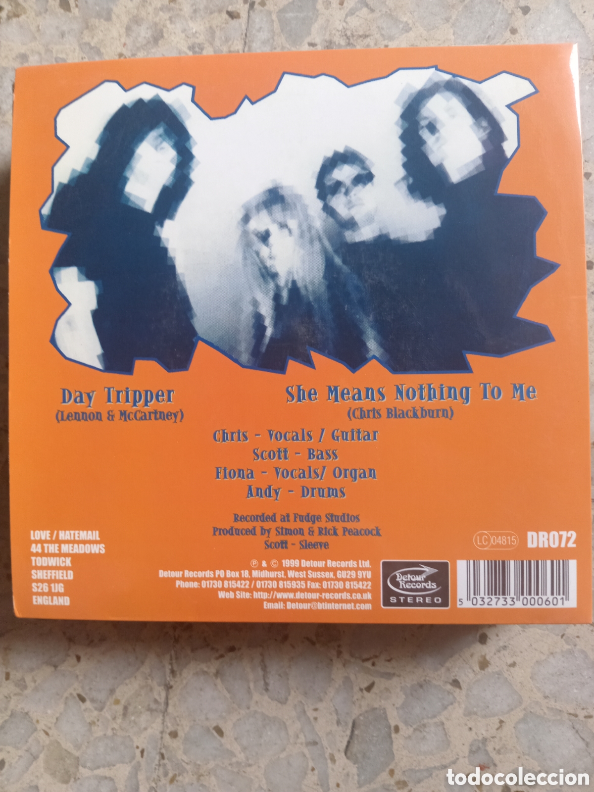 Discos de vinilo: SGL THE MOURNING AFTER DAY TRIPPER 1999 UK - Foto 2