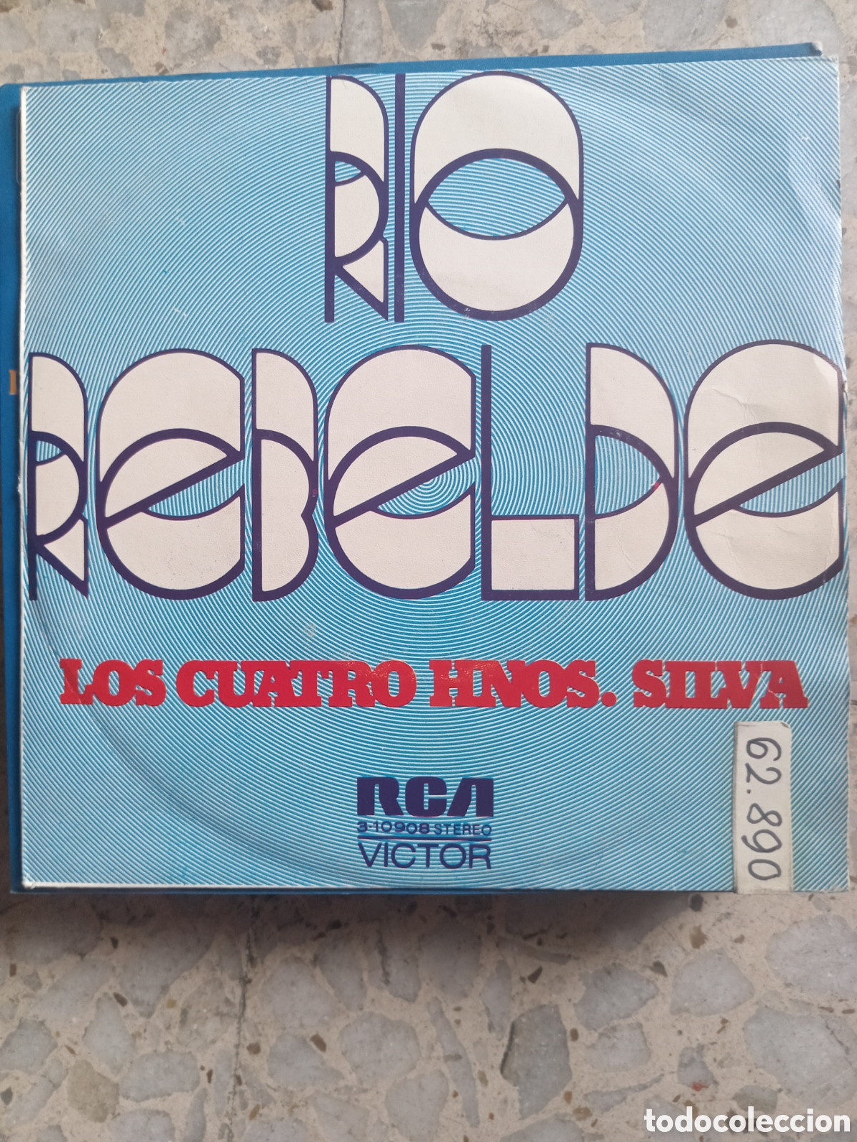 Discos de vinilo: SGL LOS CUATRO HNOS SILVA RIO REBELDE 1973 PROMO