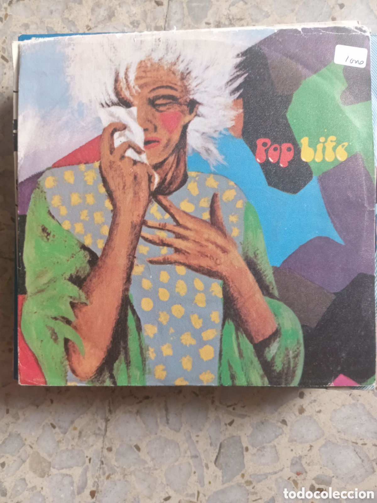 Disques de vinyle: SGL PRINCE AND THE REVOLUTION POP LIFE 1985 PROMO ESPA&Ntilde;A