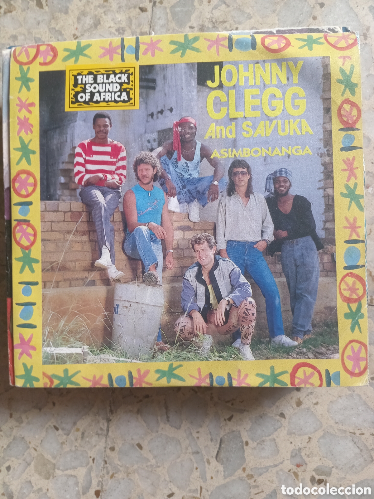 Disques de vinyle: SGL JOHNNY CLEGG AND SAVUKA ASIMBONANGA 1988