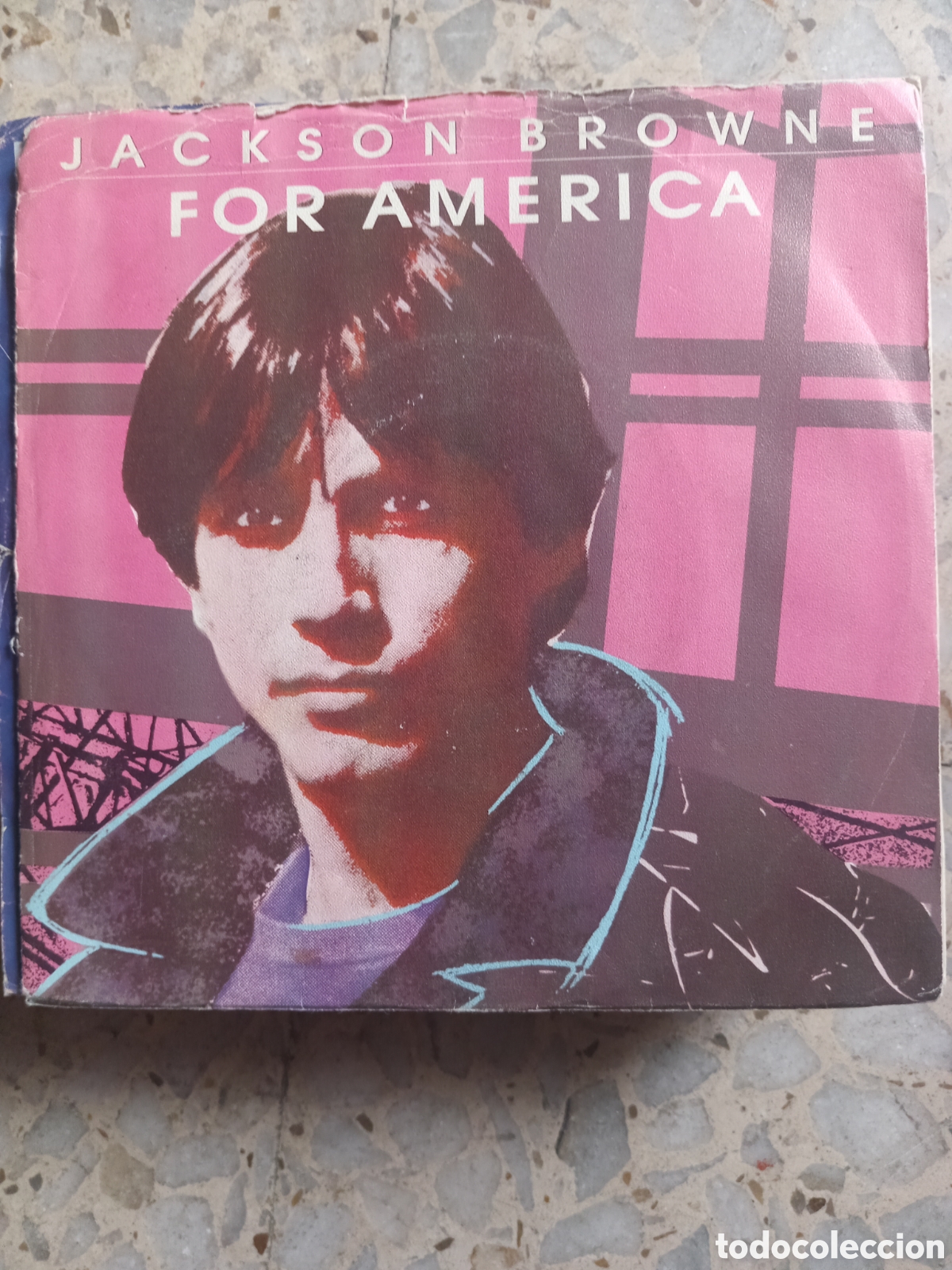 Discos de vinilo: SGL JACKSON BROWNE FOR AMERICA 1986