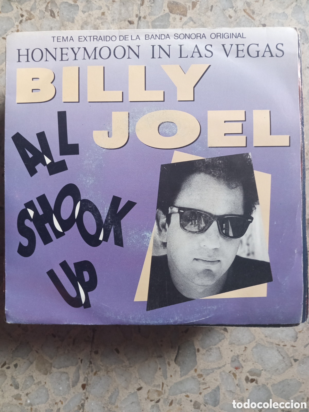Discos de vinilo: SGL BILLY JOEL HONEYMOON IN LAS VEGAS ALL SHOOK UP 1992 PROMO