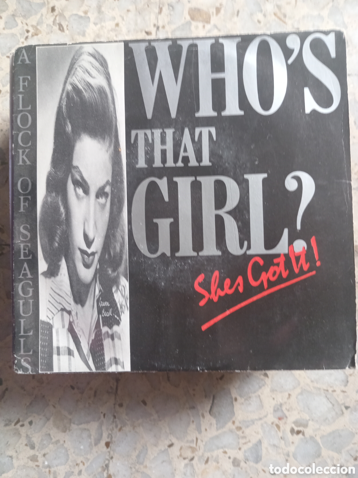 Discos de vinilo: SGL A FLOCK OF SEAGULLS WHO&acute;S THAT GIRL SHE&acute;S GOT IT 1985 UK
