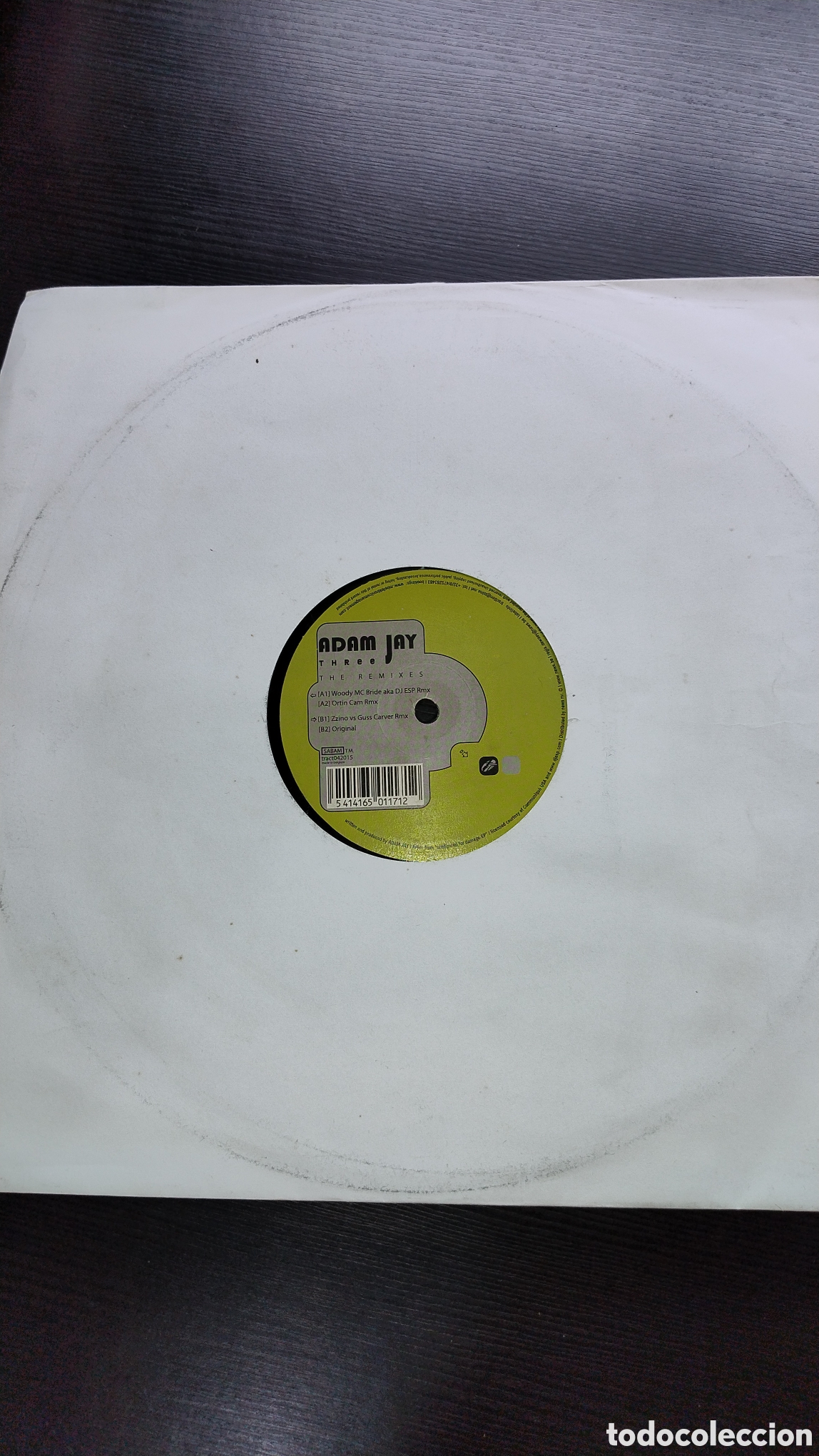 Discos de vinilo: Adam Jay three disco EP