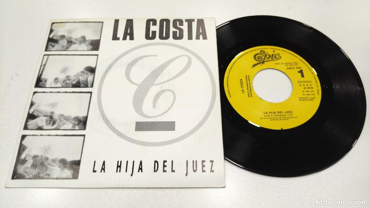 Discos de vinilo: SCO129-LA COSTA LA HIJA DEL JUEZ - 7&rdquo; PROMO