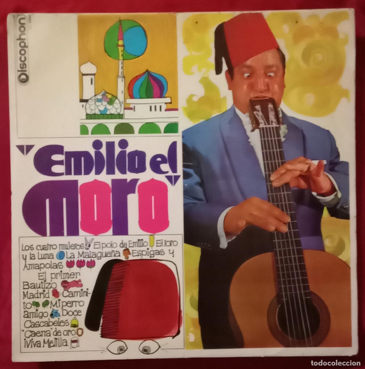 Discos de vinilo: Emilio El Moro - Los Cuatro Muleros / El Toro y la Luna / Madrid... - Edit. Discophon. 1969