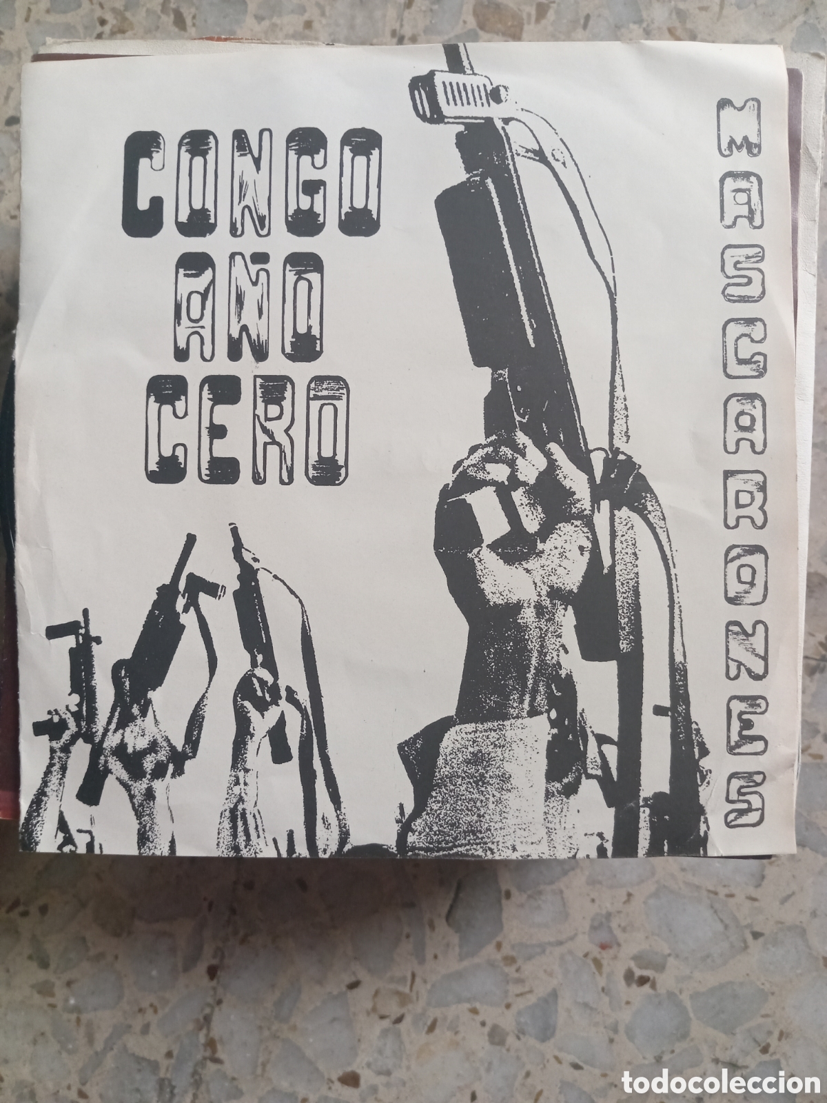 Discos de vinilo: SGL MASCARONES CONGO A&Ntilde;O CERO LAMENTO CANTO NEGRO MEXICO