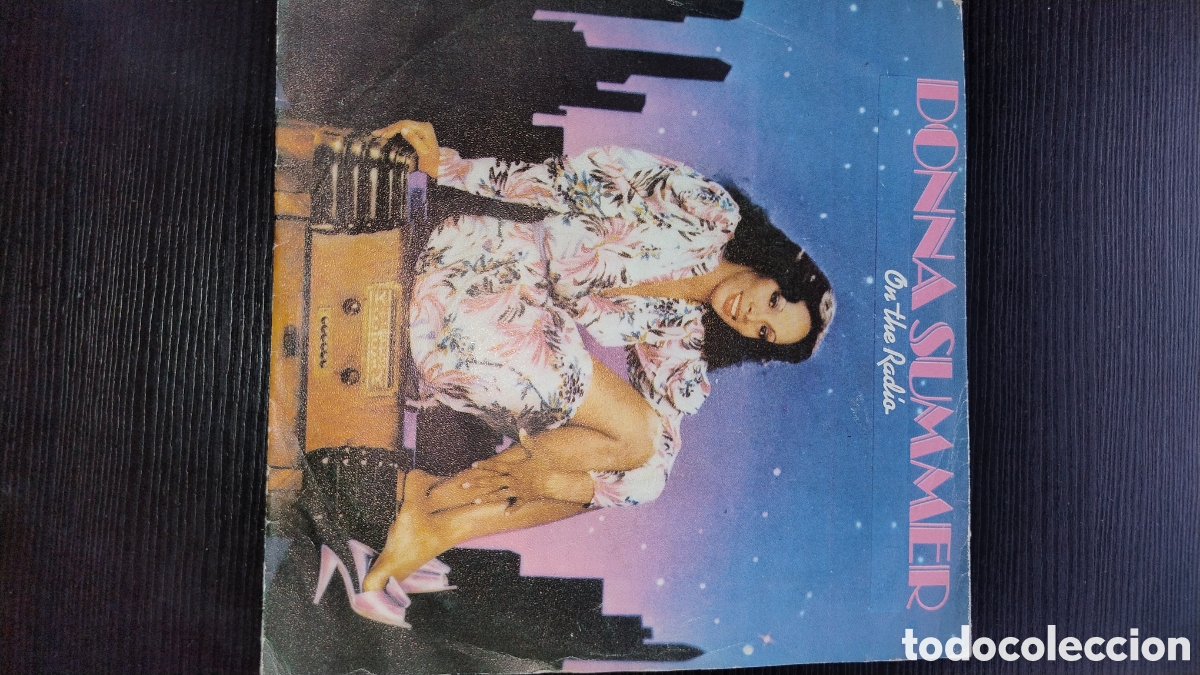 Discos de vinilo: Donna zame disco cuarenta y cinco rpm on the radio