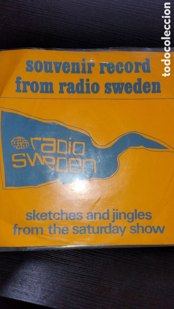 Vinyl records: The radio sweden saturais show souvenir disk