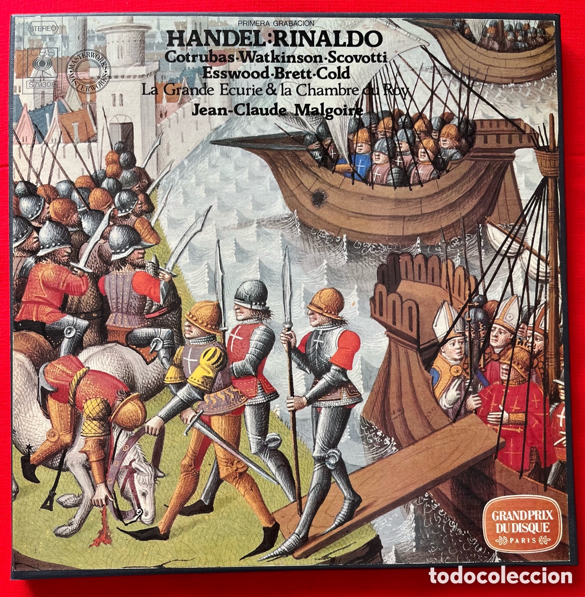 Discos de vinilo: Cofre 3LPs Handel - Rinaldo - Foto 1