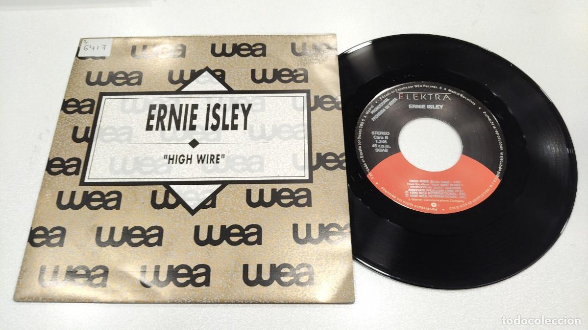 Discos de vinilo: SCO129-ERNIE ISLEY HIGH WIRE - 7&rdquo; PROMO