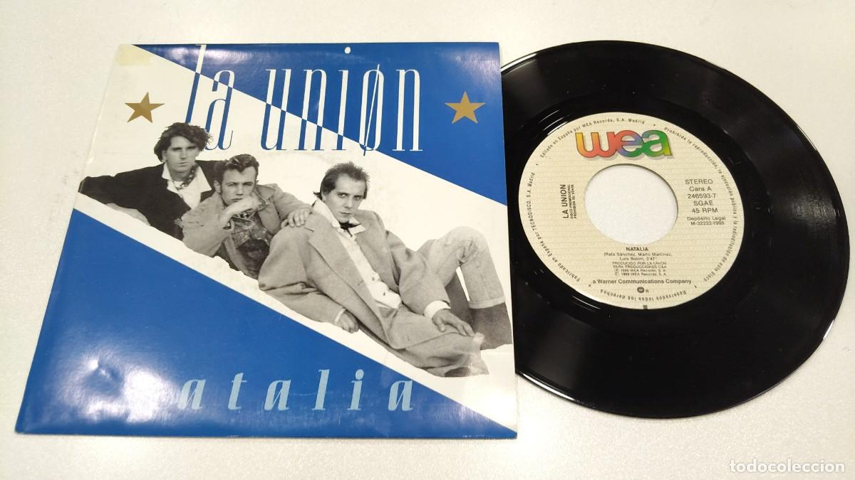Discos de vinilo: SCO129-LA UNION NATALIA- 7&rdquo; PROMO