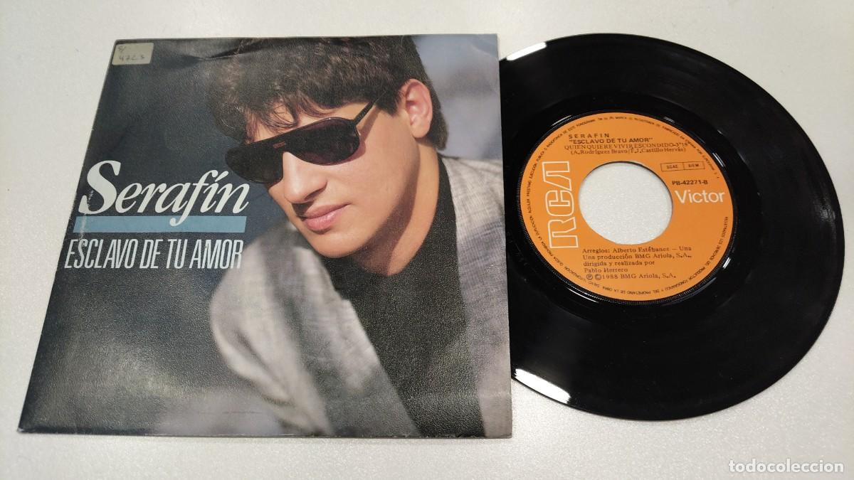 Discos de vinilo: SCO129-SERAFIN ESCLAVO DE TU AMOR- 7&rdquo;