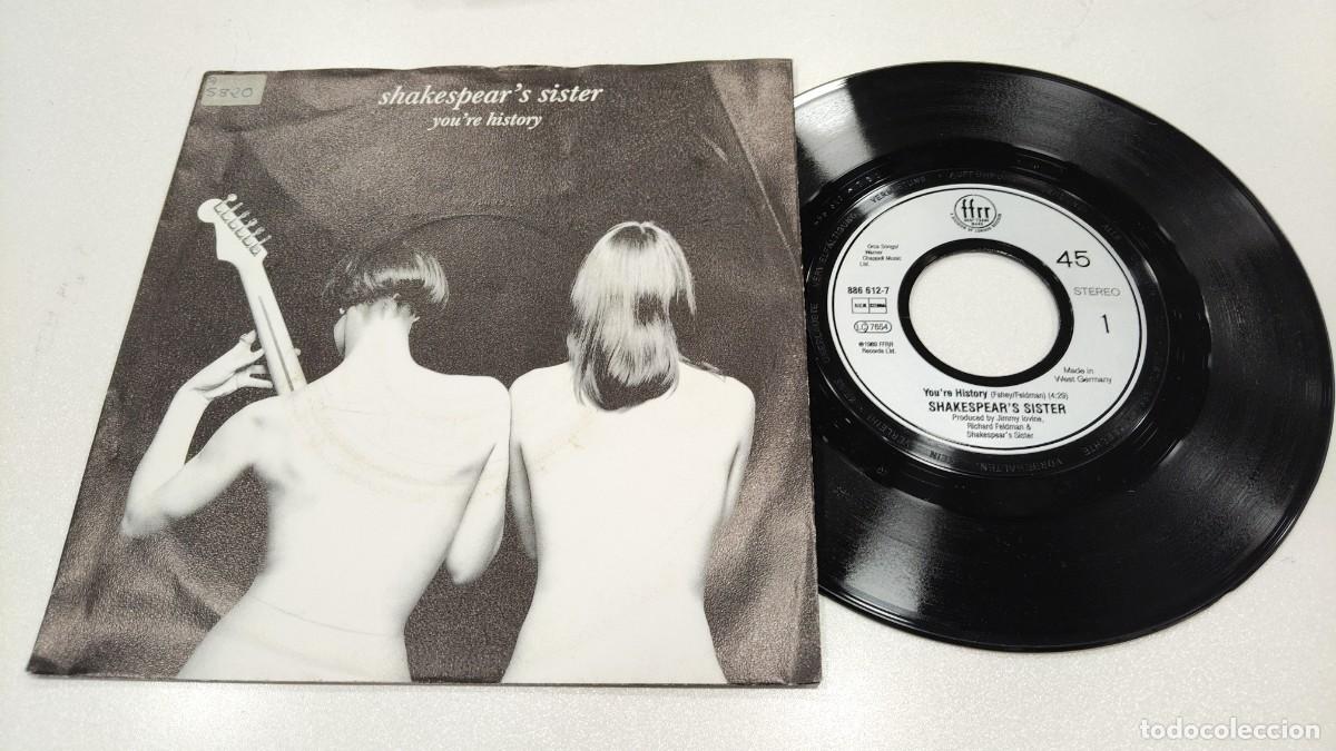 Discos de vinilo: SCO129-SHAKESPEAR&acute;S SISTER YOU&acute;RE HISTORY- 7&rdquo;