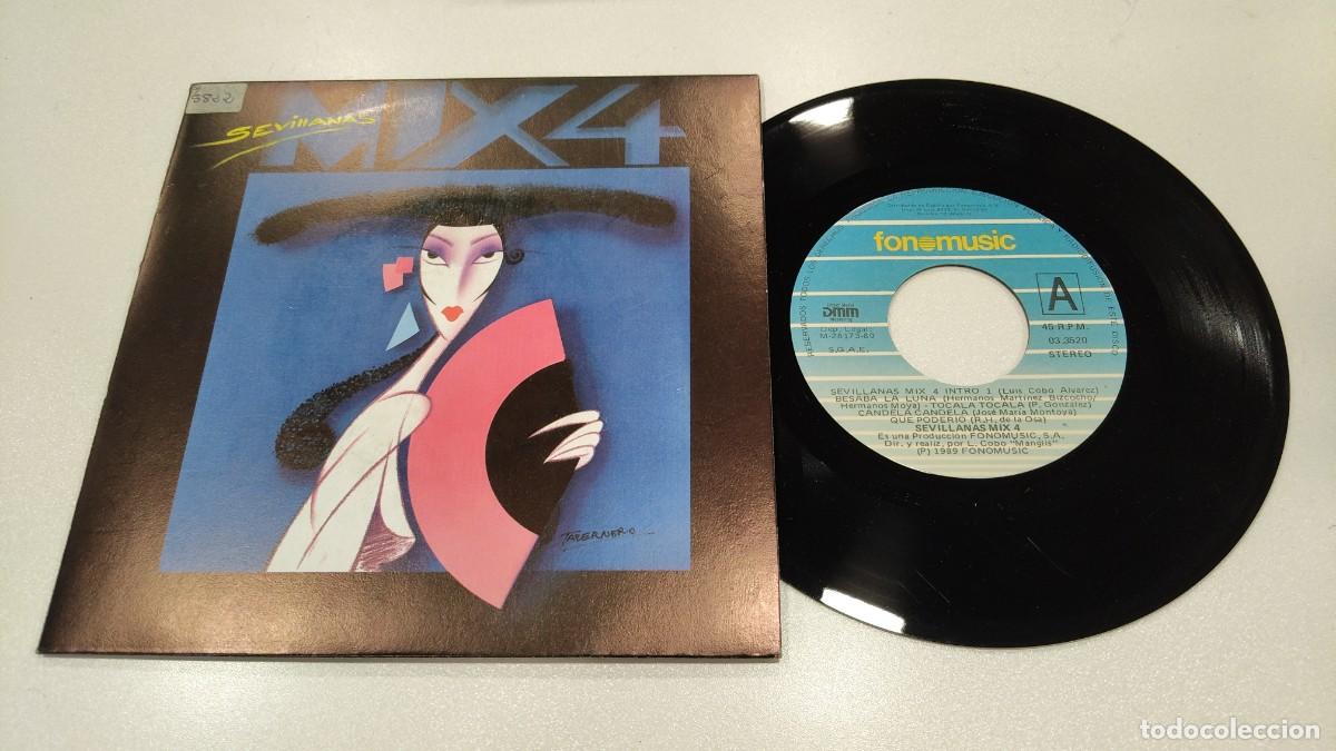 Discos de vinilo: SCO129- SEVILLANAS MIX 4- 7&rdquo;