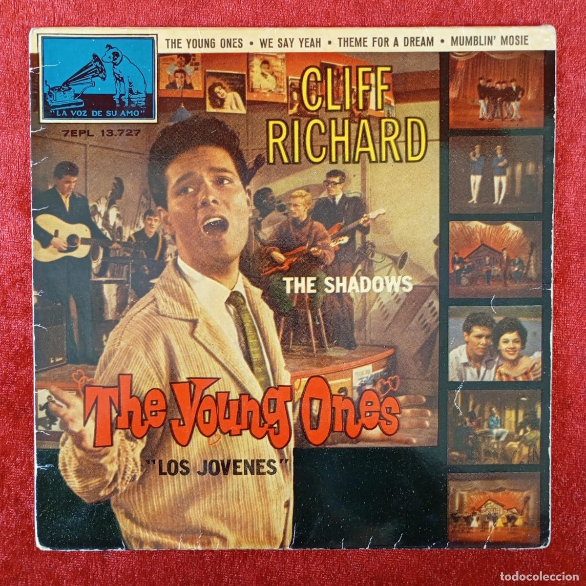 Discos de vinilo: CLIFFE RICHARD - THE YOUNG ONES, WE SAY YEAH... - SINGLE VINILO - GRAMOFONO - 7EPL 13.727 / 3287