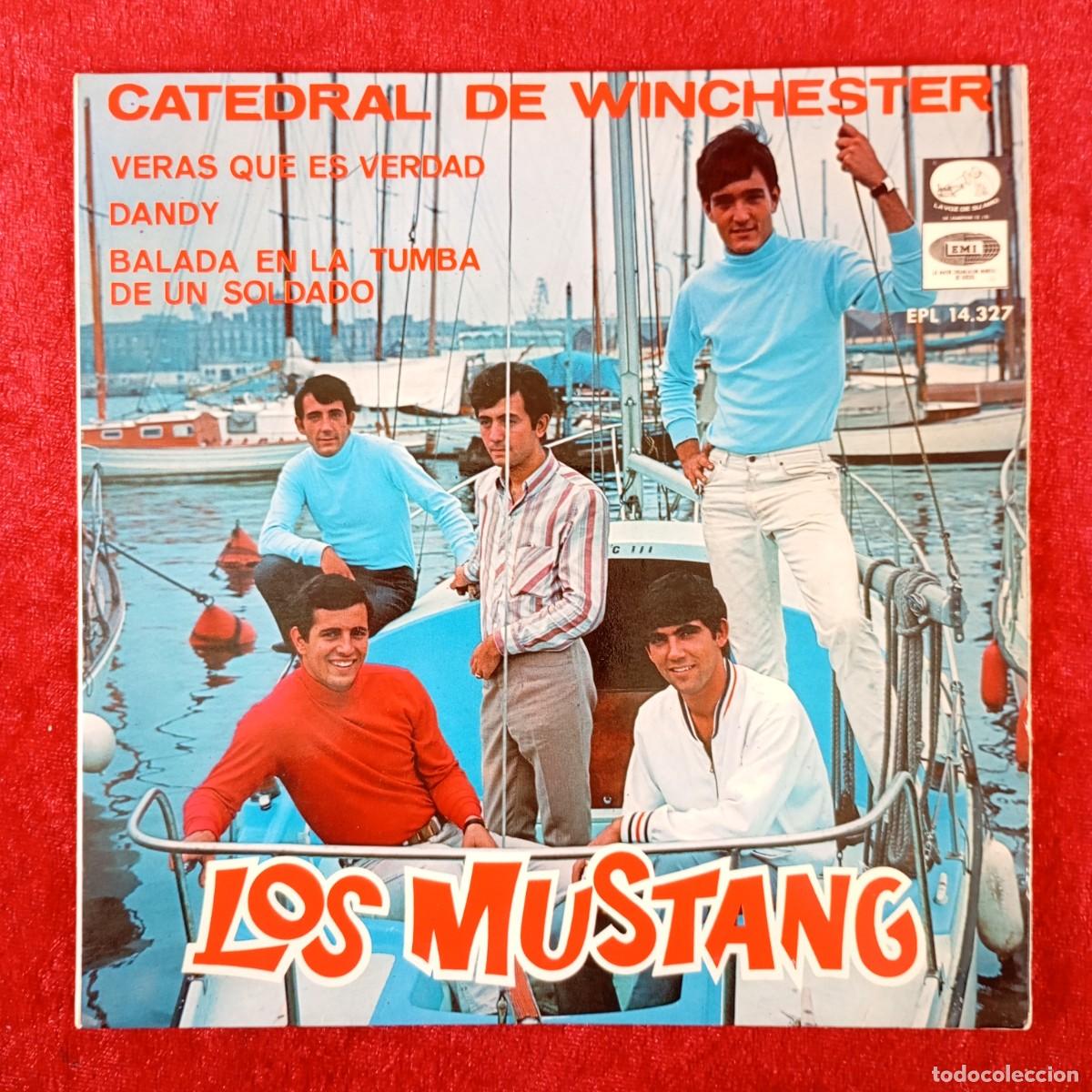 Discos de vinilo: LOS MUSTANG - VERAS QUE ES VERDAD, CATEDRAL DE WINCHESTER... - EP VINILO - EMI - EPL 14.327 / 3292