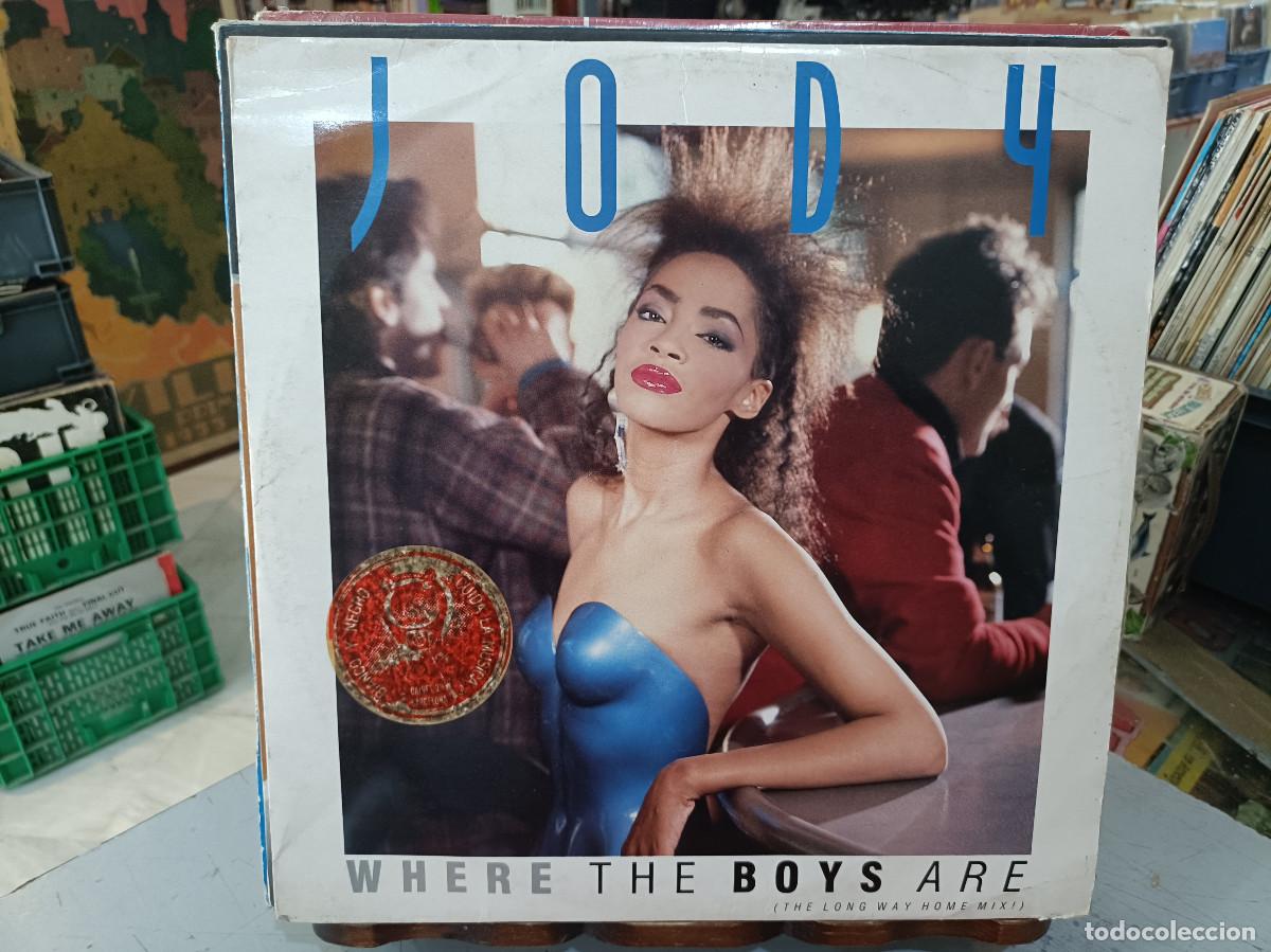 Discos de vinilo: Jody &ndash; Where The Boys Are (The long way home mix!) - Maxi Single sello Mercury 1994
