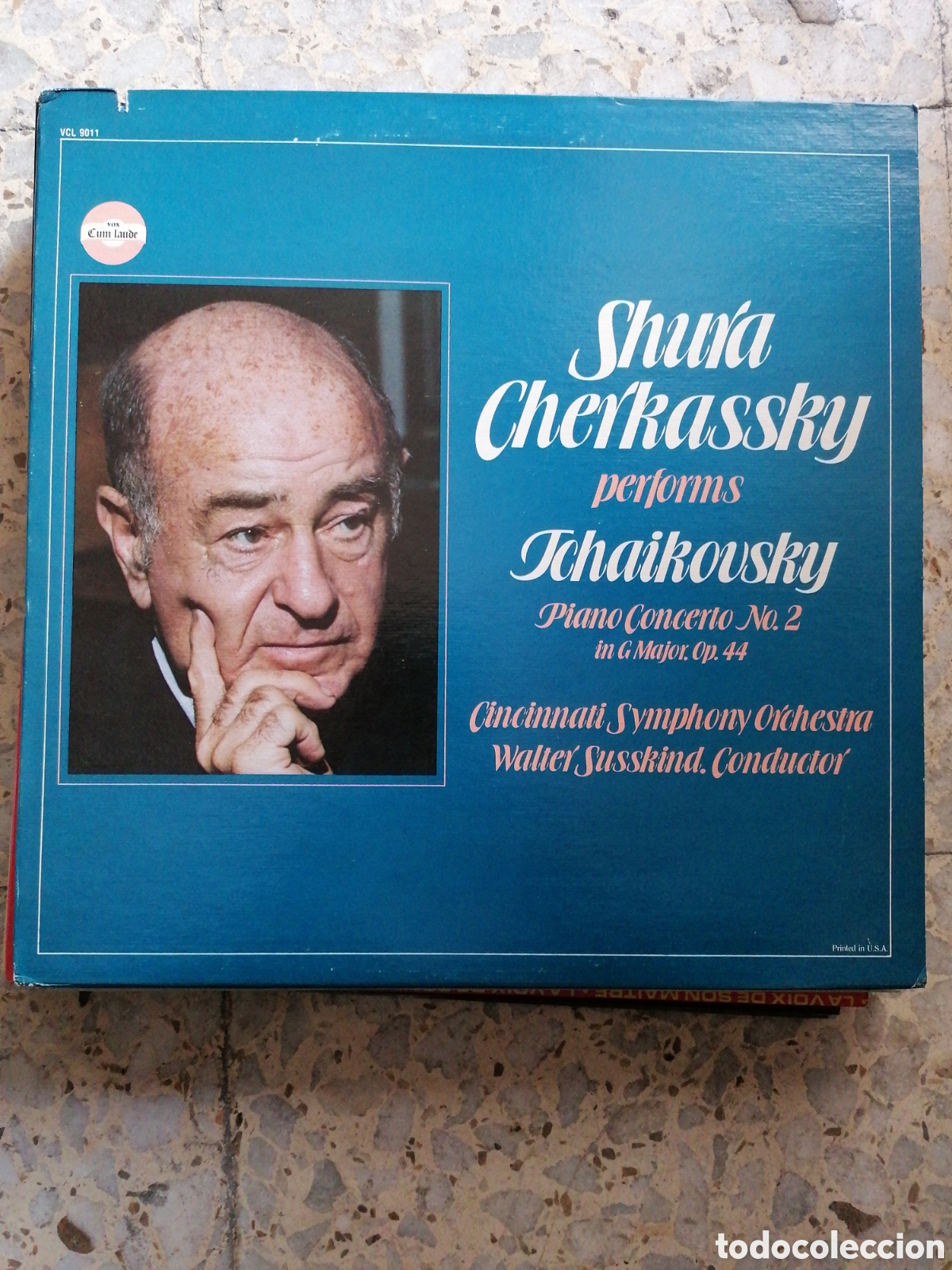 Discos de vinilo: LP SHURA CHERKASSKY 1982 TCHAIKOUSKY CONCIERTO PIANO N 2 USA