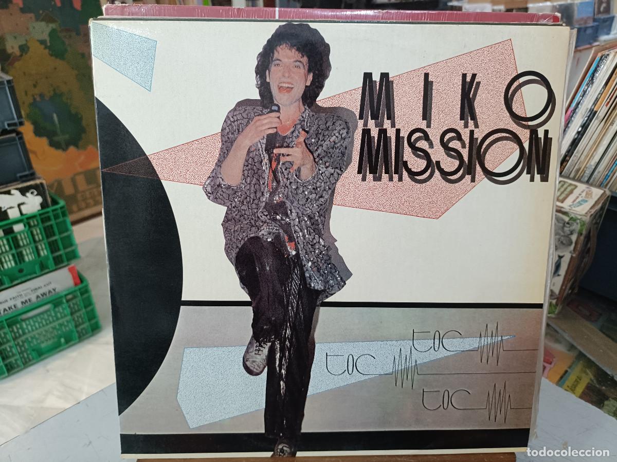 Discos de vinilo: Miko Mission &ndash; Toc Toc Toc - Maxi Single Blanco y Negro Music 1987