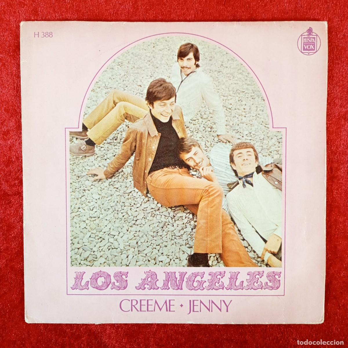 Discos de vinilo: LOS ANGELES - CREEME, JENNY - SINGLE VINILO - HISPA VOX - H 388 / 3298
