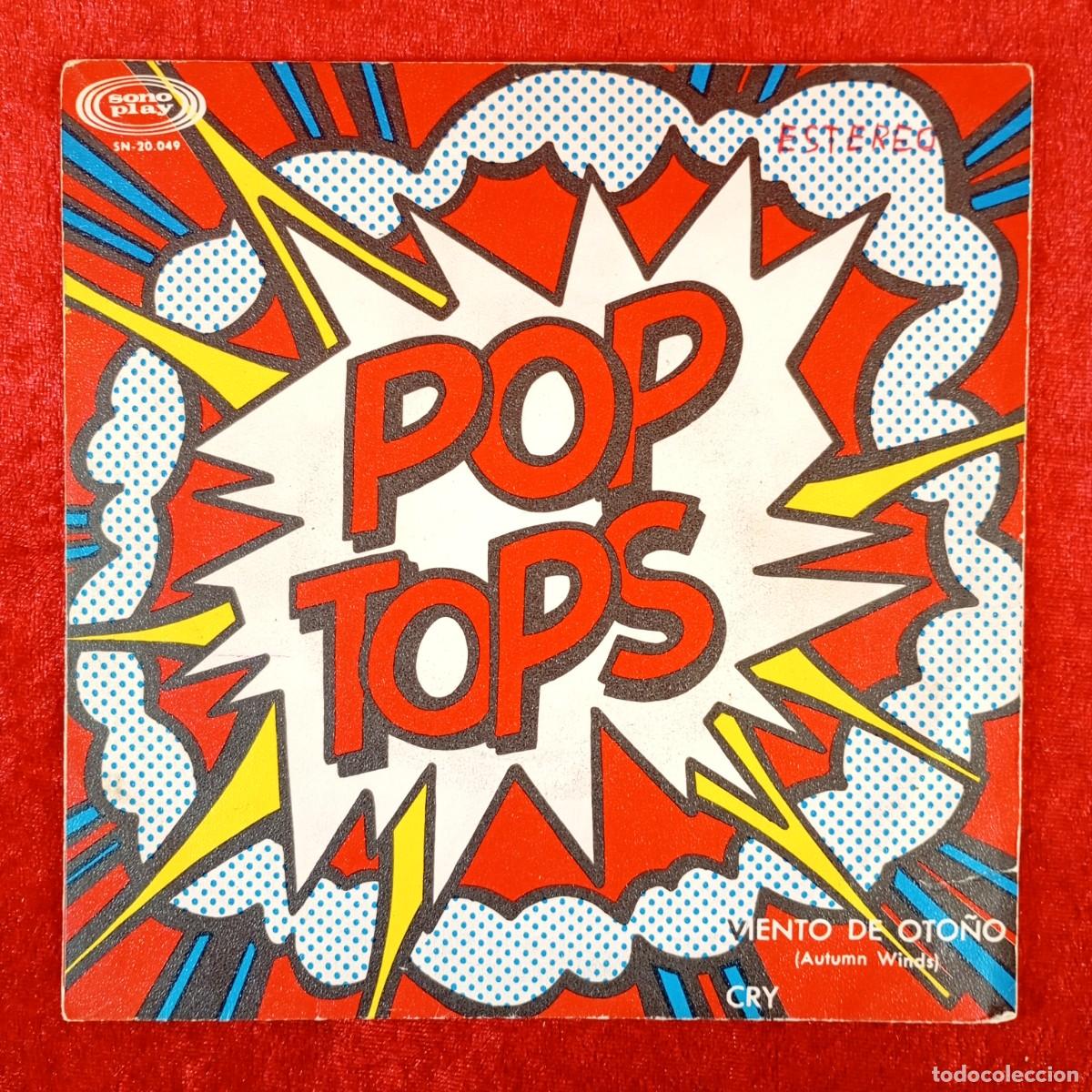 Discos de vinilo: POP-TOPS - VIENTO DE OTO&Ntilde;O, CRY - SINGLE VINILO - BARCLAY - SN-20.049 / 3299