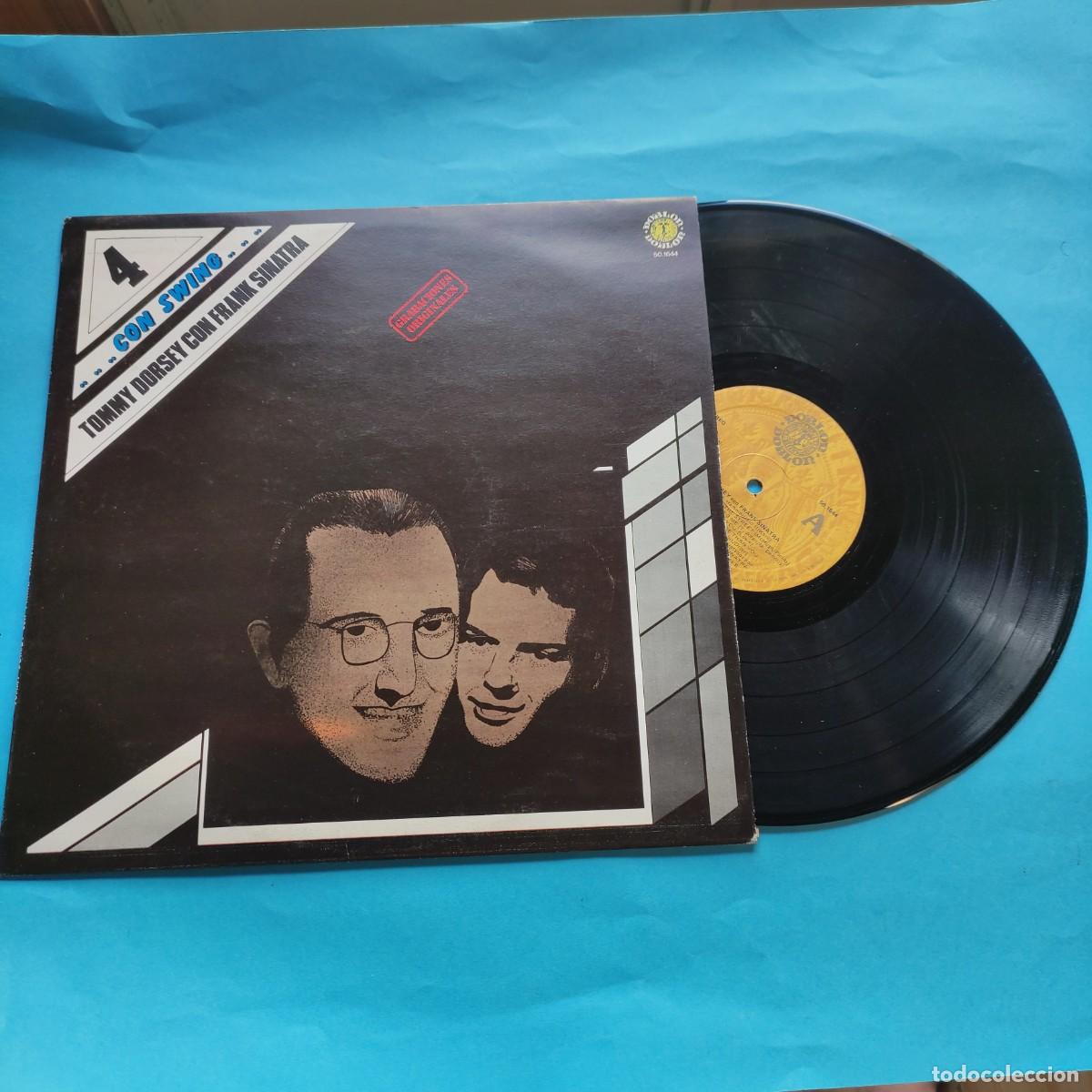 Discos de vinilo: TOMMY DORSEY CON FRANK SINATRA ** CON SWING ** LP DOBLON ** Juani