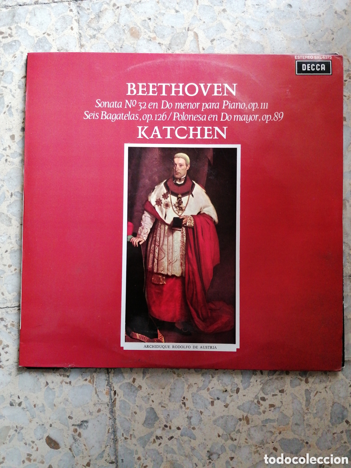 Vinyl-Schallplatten: LP BEETHOVEN KATCHEN SONATA N 32 EN DO MENOR + SEIS BAGATELAS OP. 126 + POLONESA EN DO MAYOROP 89