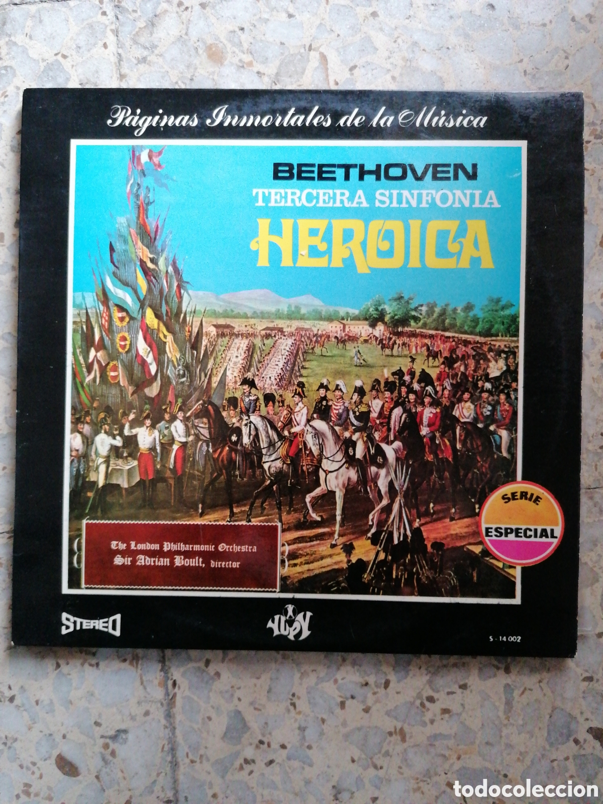 Dischi in vinile: LP BEETHOVEN TERCERA SINFONIA HEROICA 1970