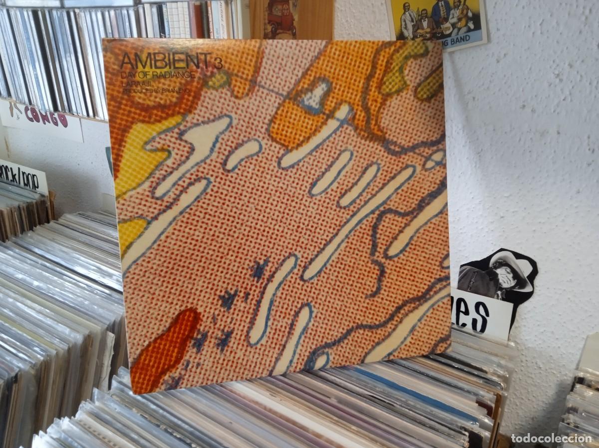 Discos de vinilo: Laraaji Produced By Brian Eno &ndash; Ambient 3. Lp edici&oacute;n usa 1980. Sello egs